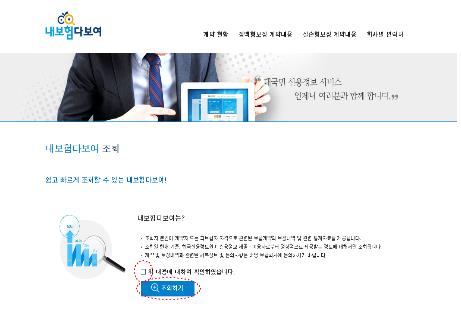 보험 가입내역 한번에 확인하는 '내보험 다보여' 오픈