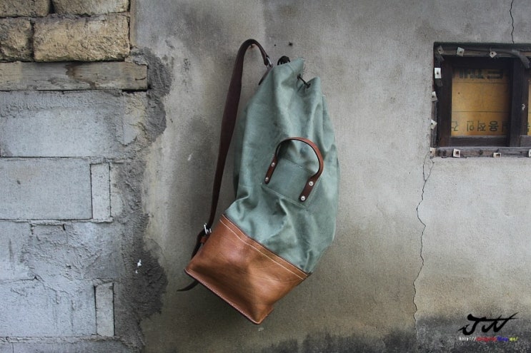  70s SWISS ARMY DUFFEL BAG 70년대 스위스 아미 더플백