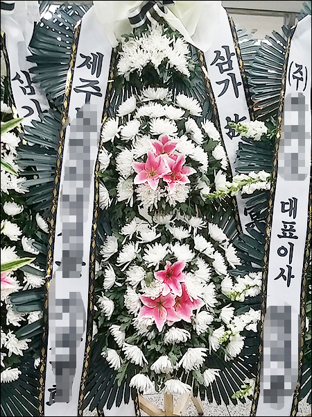 제주 장례식장 화환 재활용 '무죄'... 화훼업계 '후폭풍' 제주 장례식장 화환 재활용 '무죄'... 화훼업계 '후폭풍'
