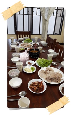  오늘 저녁은 보~쌈과 겉절이~
