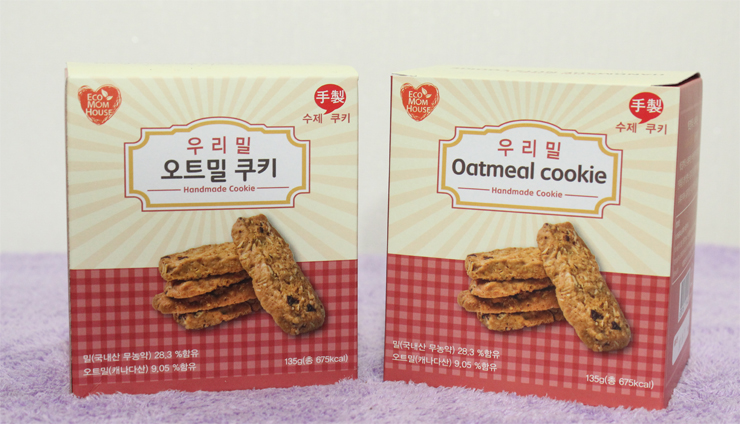 어린이 간식 선물 수제쿠키 맘넛이네 오트밀쿠키 간식 추천! 3