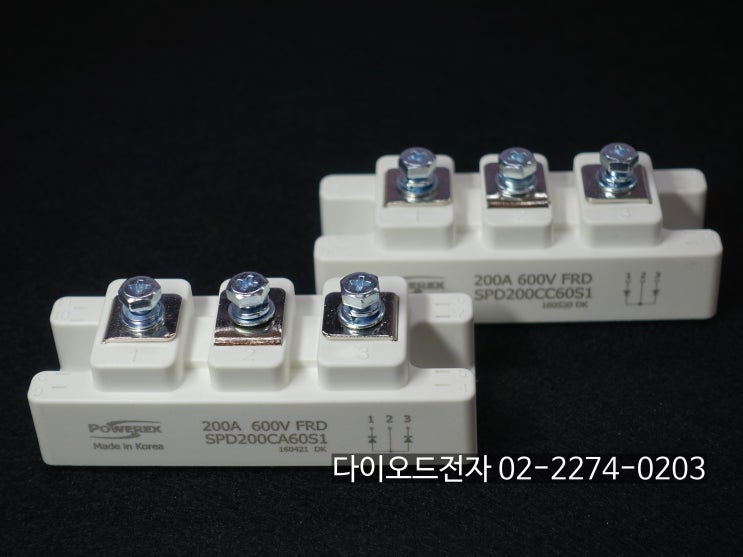  [특가판매] SPD200CA60S1 , SPD200CC60S1 , 세미파워렉스 (POWEREX) , 다이오드전자