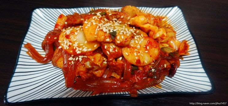  [자취요리] 제육볶음 (feat.납작당면)