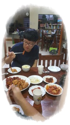  [필리핀조기유학]후라이드치킨과 양념치킨~~~