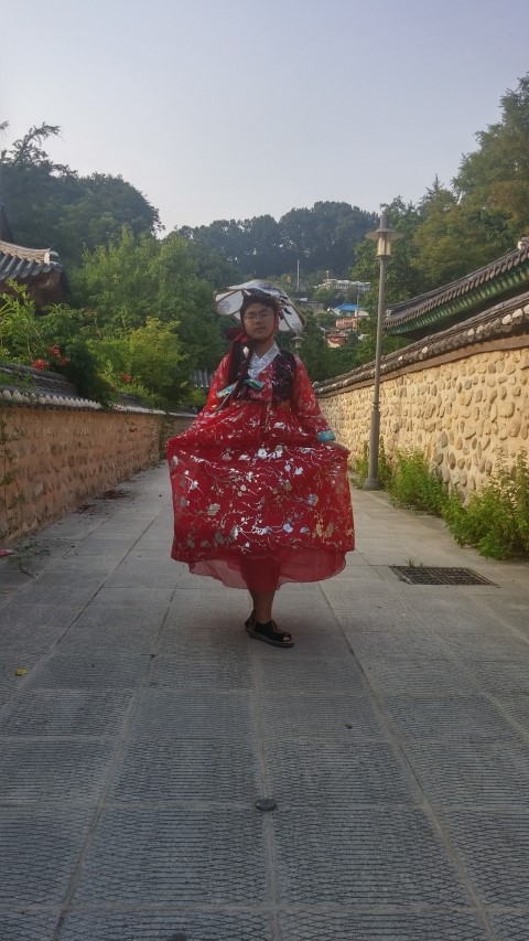  전주 한옥마을에서 한복체험 무려 여장... 체험하고 왔어요