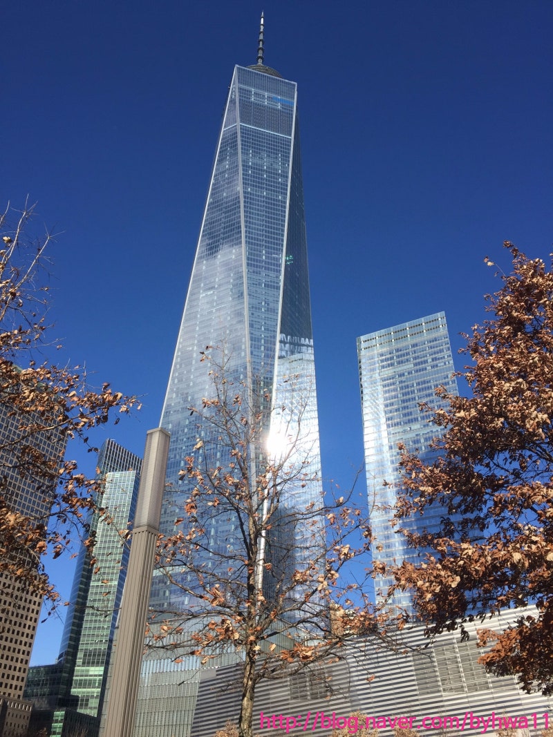 미국 동부 여행/뉴욕] One World Trade Center (1WTC) 재건된 원 월드 트레이드 센터 (제 1 세계 무역 센터)  : 네이버 블로그