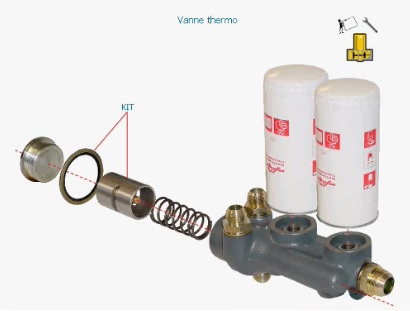  콤프레샤 온도조절밸브 (Thermostat Valve)