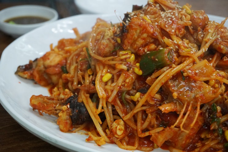 구리/교문동 맛집, 해물칼국수가 맛있는 부안아구해물찜탕보쌈