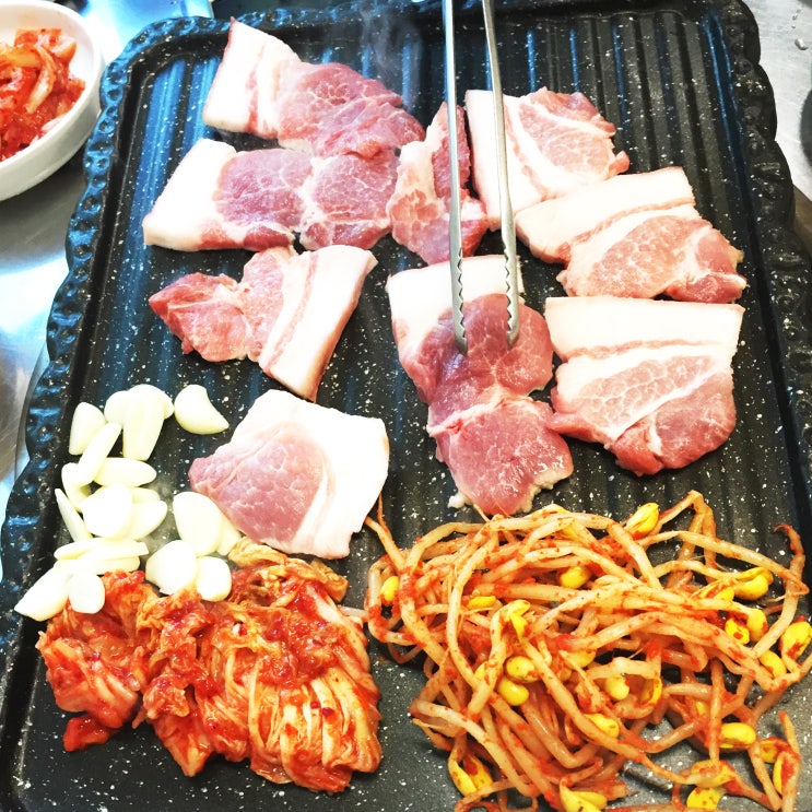  양산 범어 본동 뒷고기 남편 단골집~!