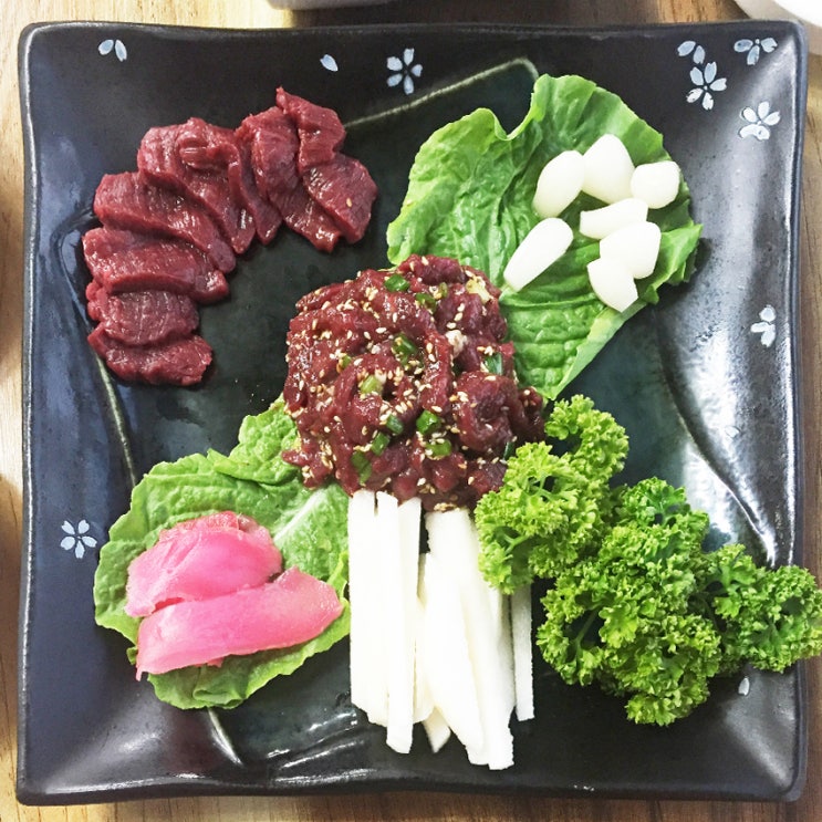  제주도 성산 마소락 말고기 코스요리~!