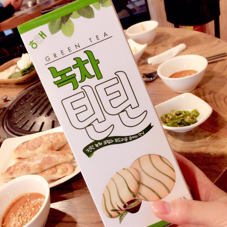  녹차틴틴 녹차맛이 가득^^