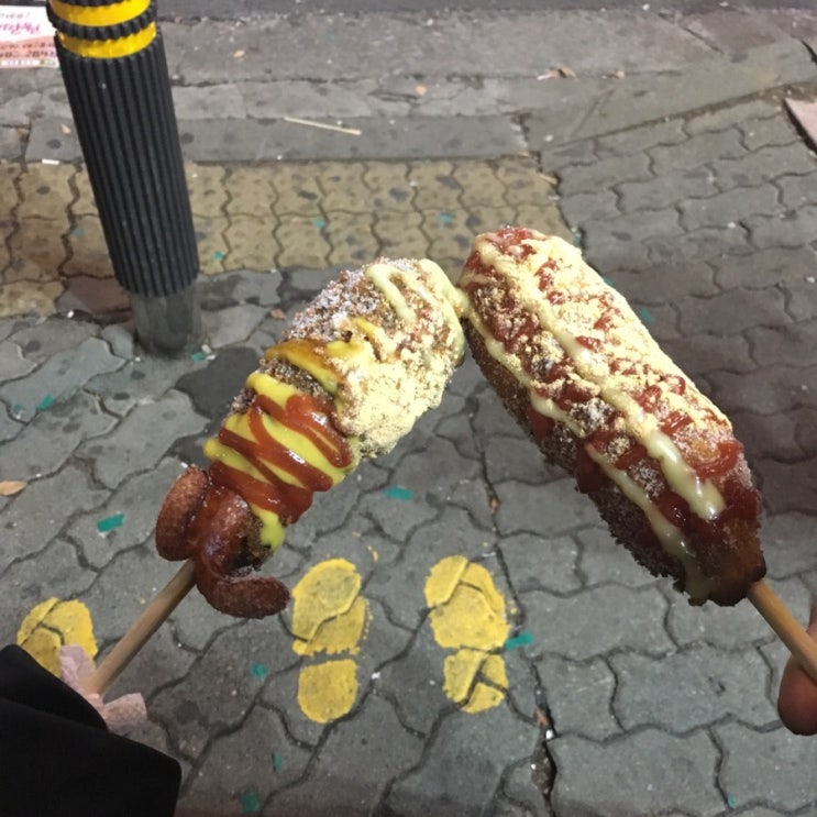  요즘 핫한 명랑 핫도그 후기 안산