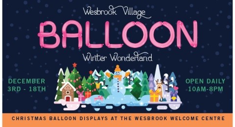 #밴쿠버 정보# Balloon Winter Wonderland at Wesbrook Village!