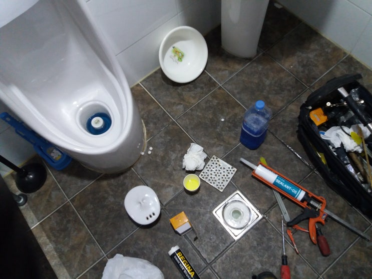  왜관 낙산리 공단 화장실 하수구 냄새 제거