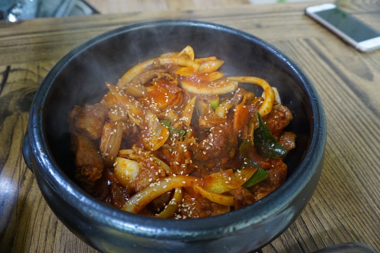  김제 공덕면 '명천슈퍼식당' 제육볶음, 김치찌개