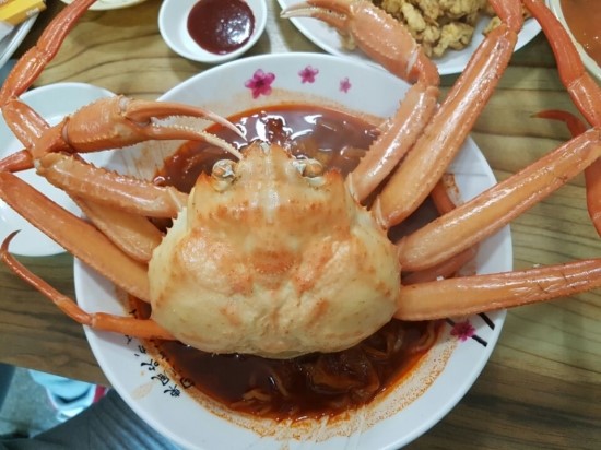  포항후포리만리장성/백년손님자기야짬뽕집/홍게짬뽕/문어우동