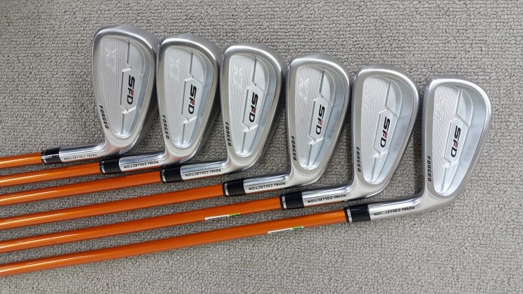  로얄컬렉션 SFD X7 FORGED 아이언세트