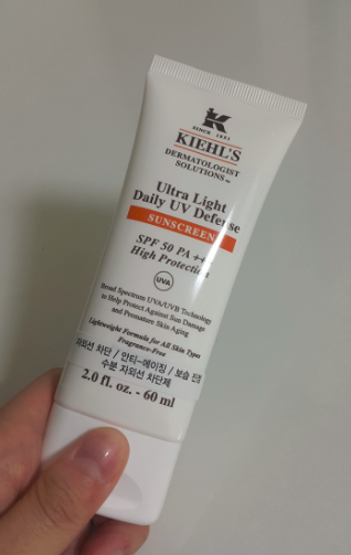 [리뷰] 키엘 썬크림 사용 후기