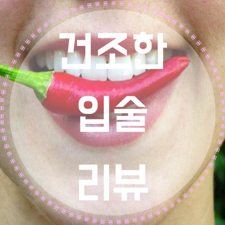  건조한 입술 리뷰