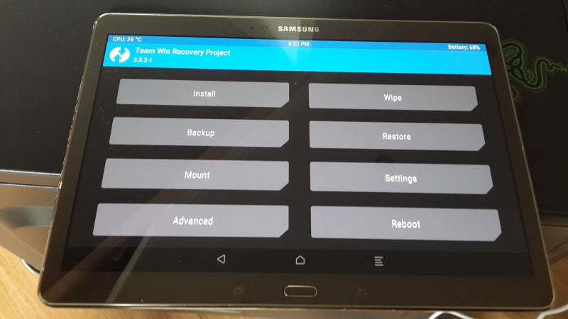 갤럭시탭s 10 5 Sm T800 커펌 커롬 적용하기 Aosp 안드로이드 6 마시멜로 네이버 블로그
