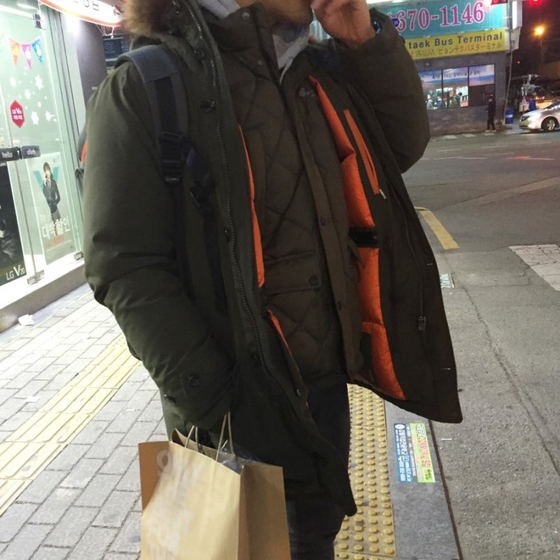 남자친구 옷선물 :: 디스커버리 패딩조끼 후기