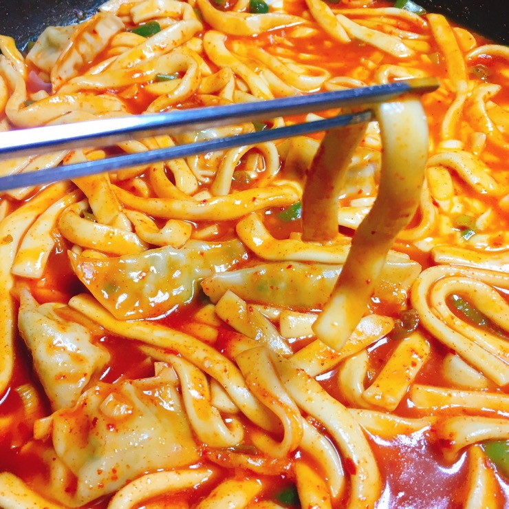  집에서 밀떡볶이 조국떡 해먹기~!