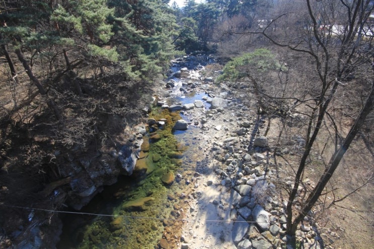 함양 용추계곡과 함양 용추폭포 전경