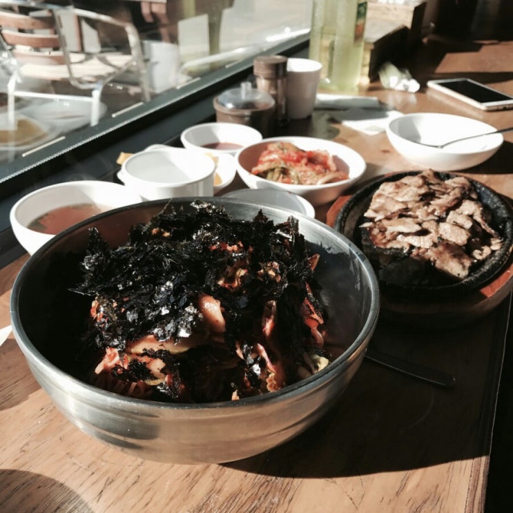  [문산 맛집] 숯불고기 쌈 국수.냉면.비빔밥