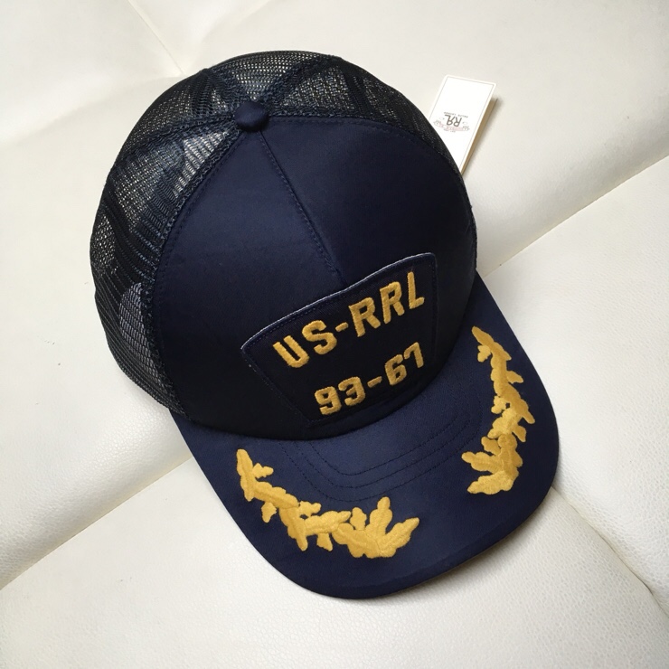  RRL(DOUBLE RL) US NAVY OFFICER MESH CAP  더블알엘 미 해군 매쉬 캡