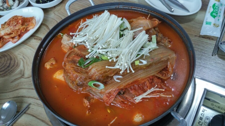  진안맛집 묵은지닭볶음탕 안천면 청하식당