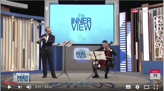 The Innerview(Ep.239) Flutist Philipp Jundt, who touches everyone with his flute's sensual sounds - ARIRANG TV
