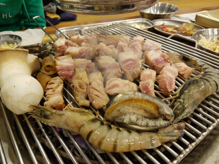 [제주시 일도]흑돼지가 맛있는 제주시내의 불타는깡통본점