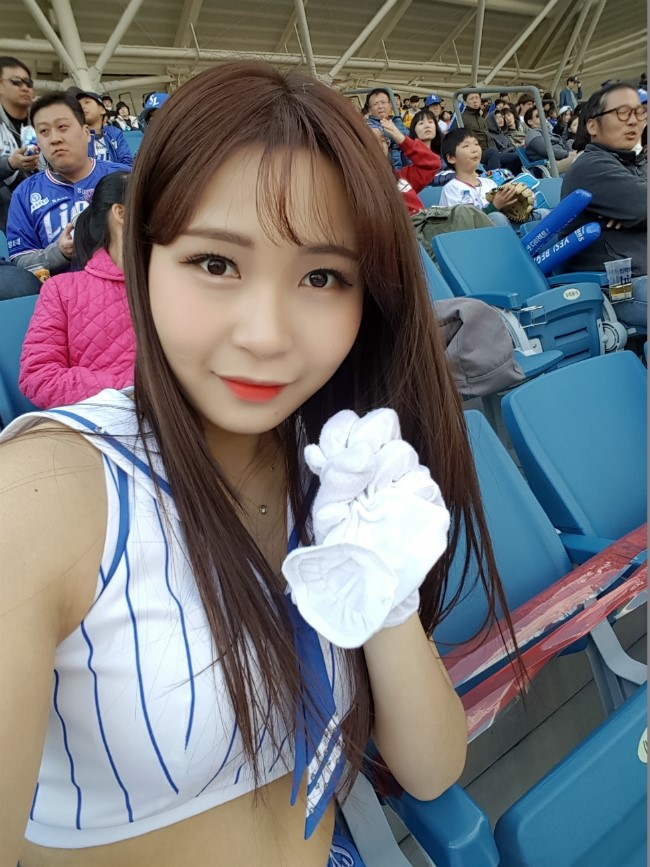 삼성 라이온즈 구지연 치어리더와 : 네이버 블로그