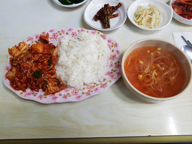 제천 의림동/제천터미널 '어진식당' 백반, 제육덮밥