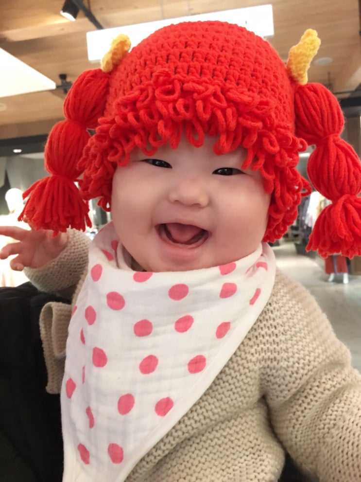  봄나들이~ 여름 위그햇 득템! (7개월+230일)