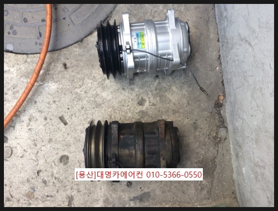 포터2 냉동탑차 에어컨수리 후기 네이버 블로그