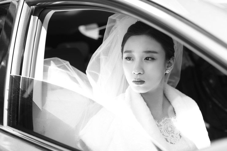  사랑스런 신랑신부님의 본식스냅 - 부여웨딩케슬