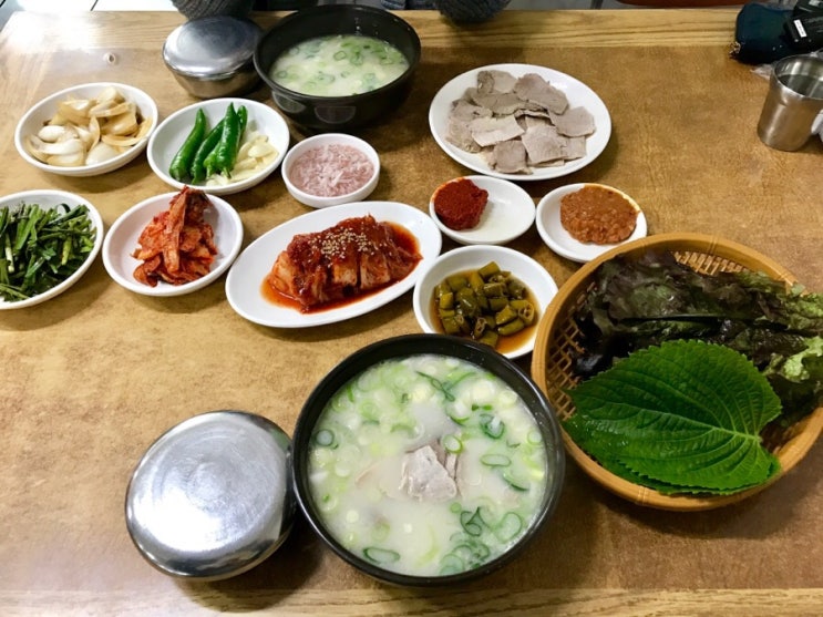  [대구맛집]중구 남산동 - 담백하고 든든한 국물이 생각날 때 "#금강산보쌈" 국밥 (국밥탐방)