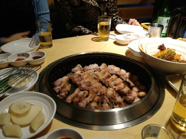  강남역 근처 삼겹살