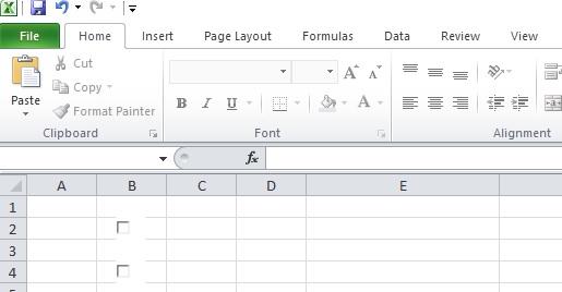 Excel 에서 Checkbox 제거하기-Remove checkbox from Excel
