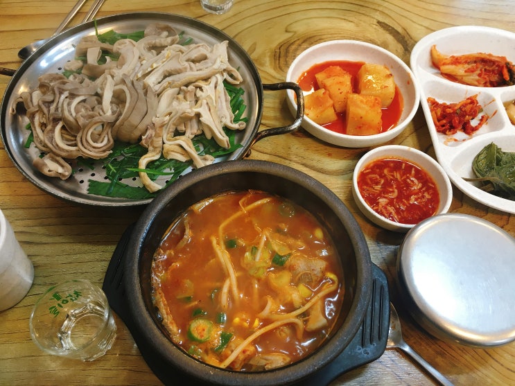  [인천 서구] 정서진 중앙 시장 순댓국 오소리감투 감동