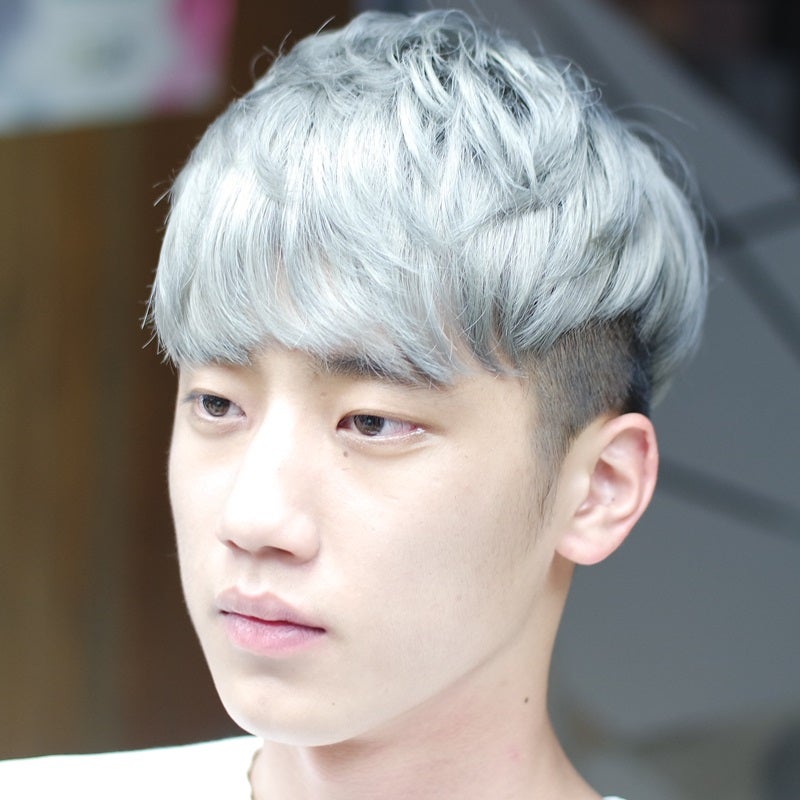투블럭 펌에 멋진 남자 애쉬그레이 염색 : 네이버 블로그 투블럭 펌에 멋진 남자 애쉬그레이 염색 : 네이버 블로그