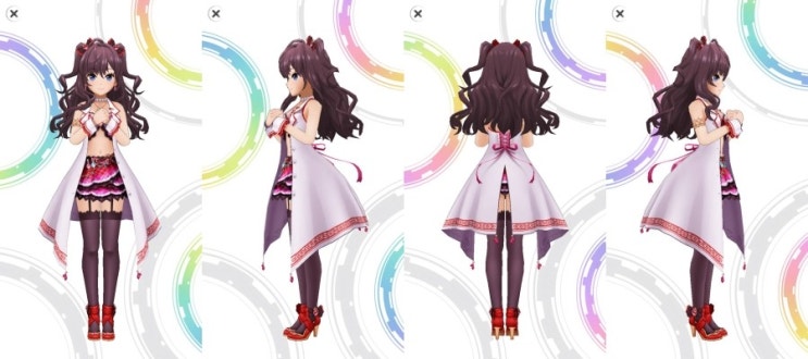 데레스테 스카우트 가챠 리스트 큐트 네이버 블로그