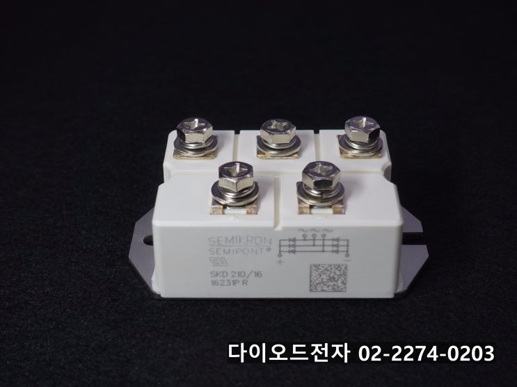  [판매중] SKD210/16 , SKD210/08 , 세미크론 3상브릿지다이오드