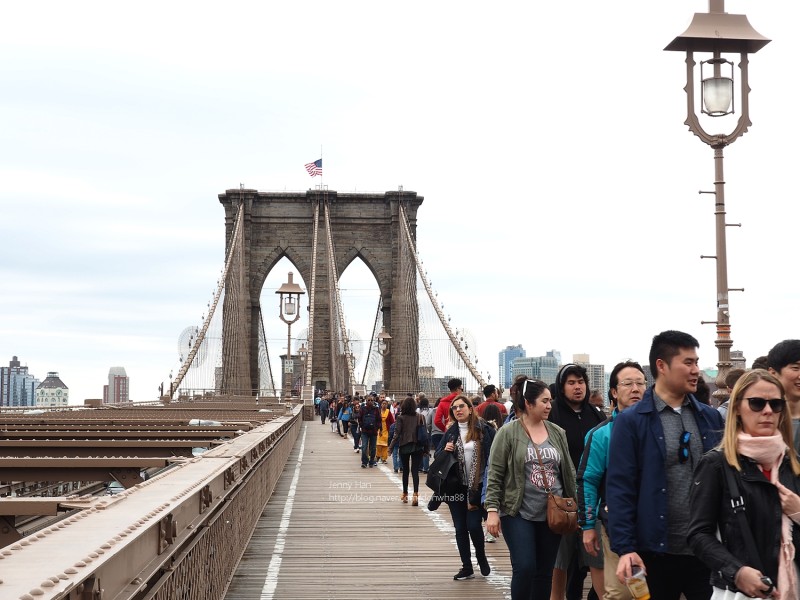 뉴욕 건축- 브루클린 브릿지 다리 걷기 (Brooklyn Bridge)-뉴욕 여행 : 네이버 블로그