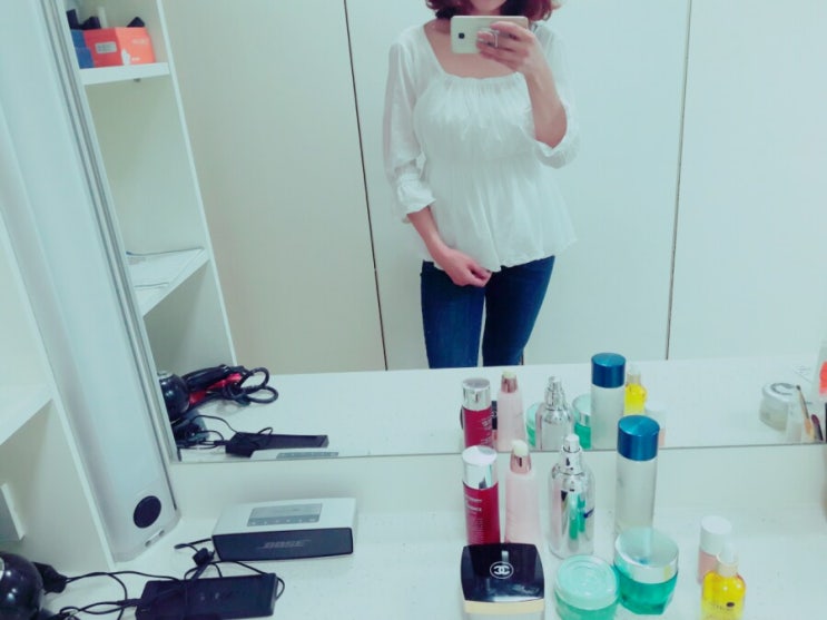  유니클로 에어리즘 캡내장 나시 / 진재영 쇼핑몰 셔링 블라우스/ 유니클로 울트라 스트레치 진
