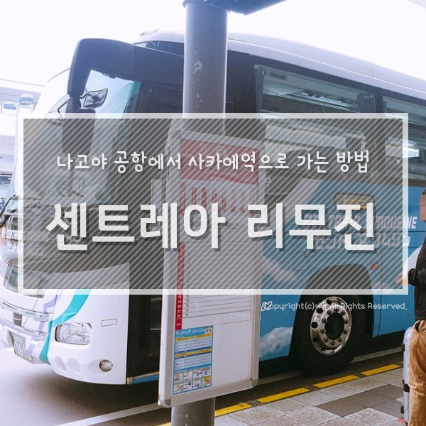  나고야 주부국제공항에서 사카에역 가는 방법, 공항리무진 버스