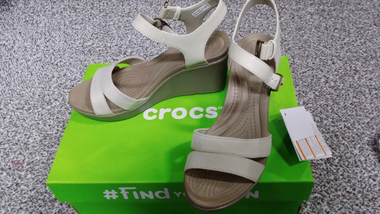  [제품리뷰] 크록스 17SS 레이2 앵클스트랩 웨지(Crocs Leigh2 Ankle Strap Wedge)
