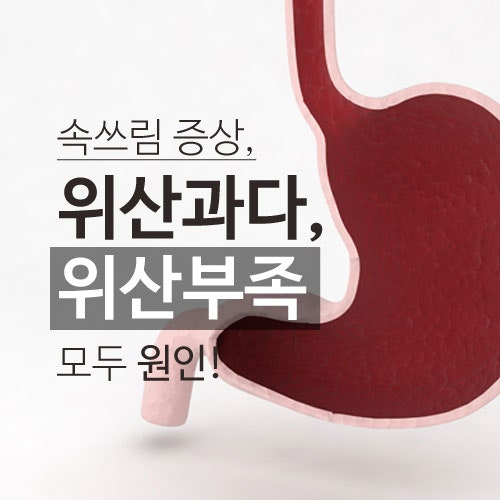 속이 쓰리고 더부룩한데..위산과다일까 7