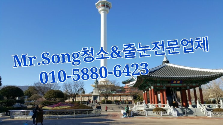 양산청소업체//Mr.Song청소&줄눈//부산남포동거리